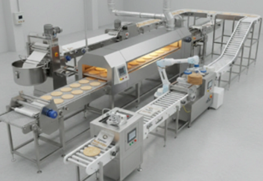 Select Flat Bread Production Line Redesign & Support Flat Bread Production Line Redesign & Support